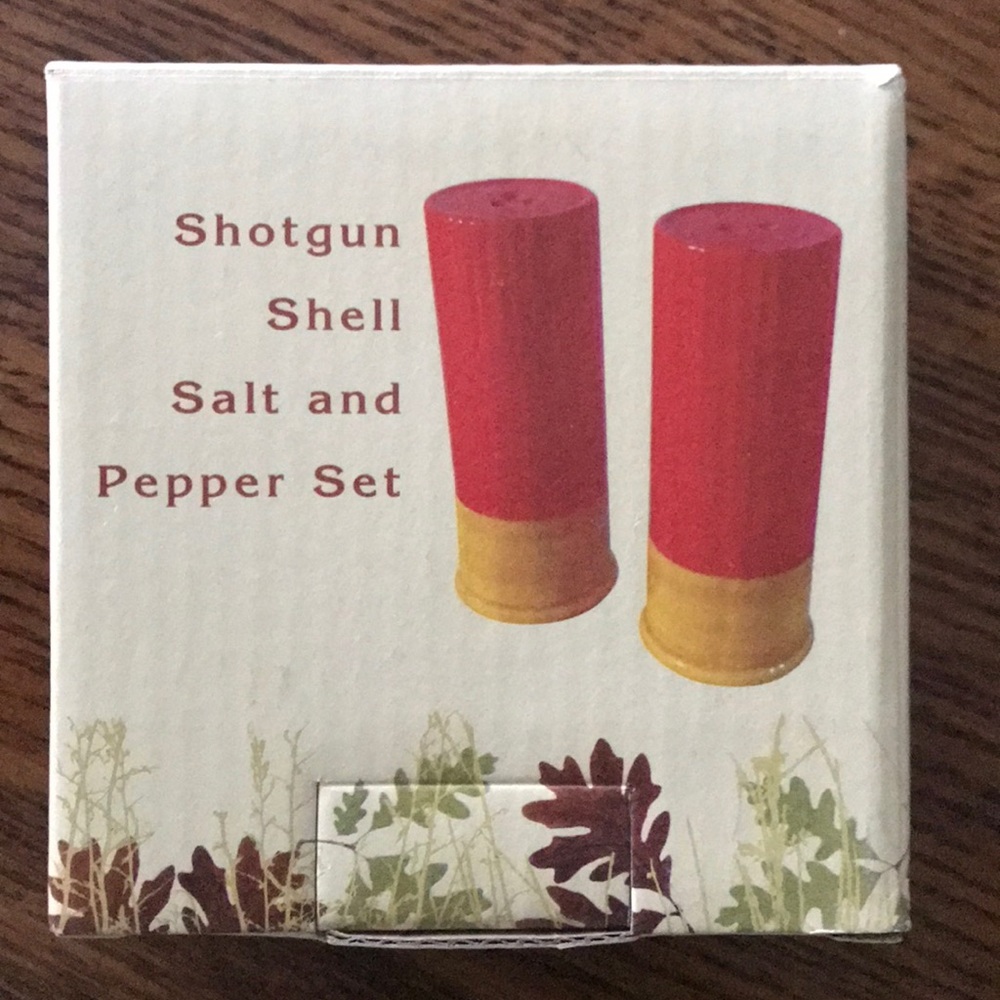 Shotgun Shell Salt and Pepper Shakers